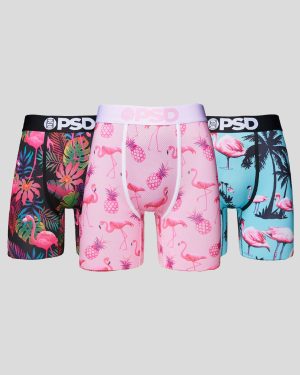 3 Pack – Flamingo Jungle