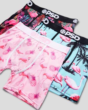 3 Pack – Flamingo Jungle